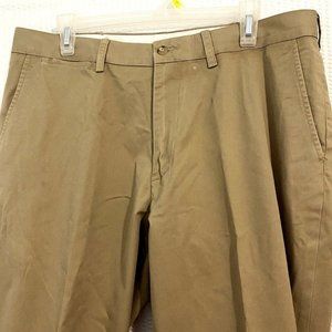 Polo Ralph Lauren Men Khaki Pants Classic Fit Flat Front Straight Leg
